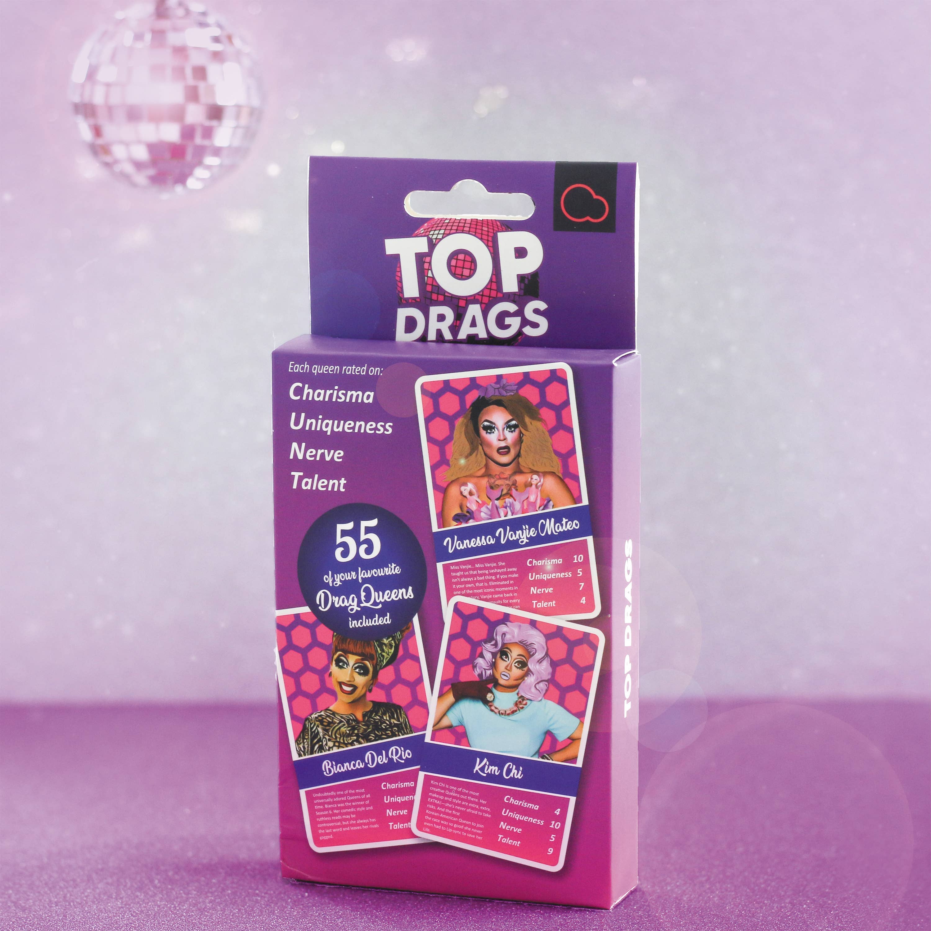 Top Drags jeu de cartes Bubblegum Stuff